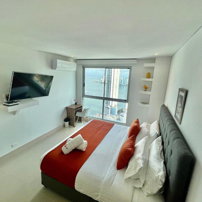 U-GO Edificio Murano Elite Bocagrande Frente al Mar - Apartamento con vistas al mar - 18