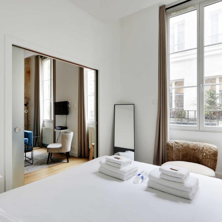 Appart confortable -1BR 4P- Quartier Beaubourg - Appartement - 11