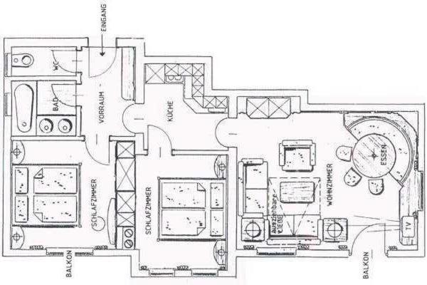 Alpasella Ferienwohnungen - Apartment mit 2 Schlafzimmern und Badezimmer - 32