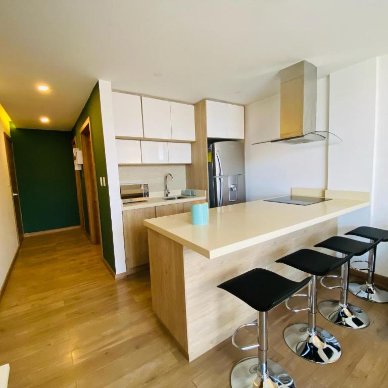 Hermoso dúplex nuevo con balcón y terraza - Apartamento de 1 dormitorio - 3