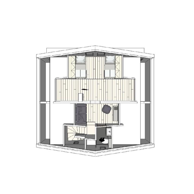 Duplex rénové 2020, 4 chambres, balcon, parking à La Clusaz - FR-1-459-171 - Appartamento (10 Adulti) - 13