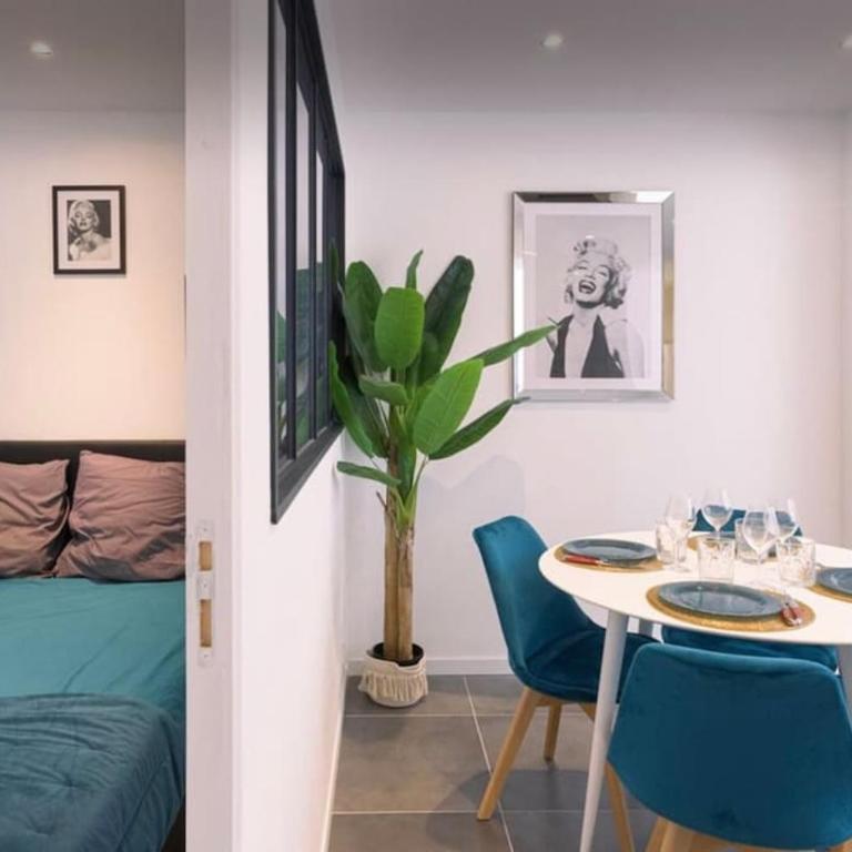 appartement Carré d’or 2 pas de la croisette - Apartamento de 1 dormitorio - 3