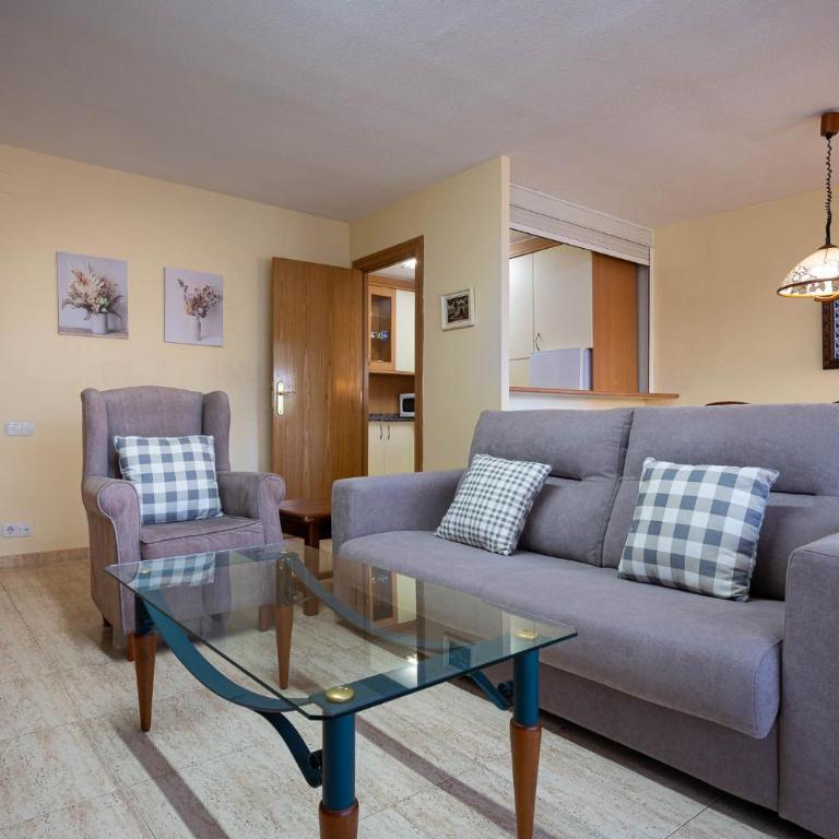 AT044 Cerca de la playa, con piscina y airco - Two-Bedroom Apartment - 7