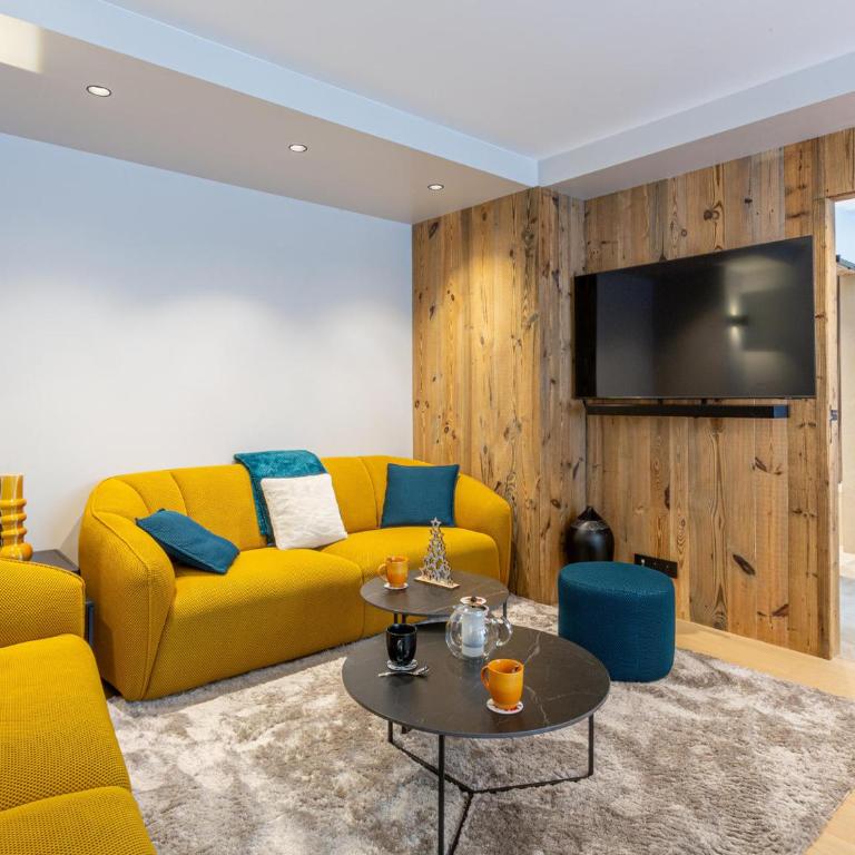 Appartement raffiné avec accès direct aux pistes, wifi et parking 2 places - FR-1-694-346 - Appartement - 5