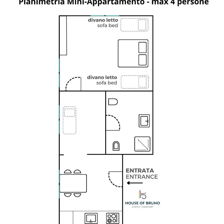 House of Bruno Apartments - NO Reception - Studio Apartment - 11
