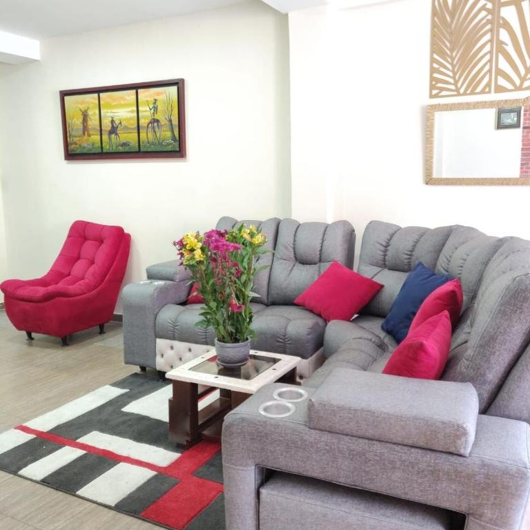 Casa confortable 3 min del centro de Funza zona de tranquilidad - Apartamento de 1 dormitorio - 40