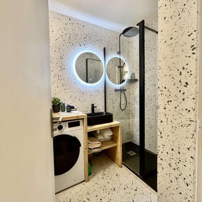 Studio cabine 4 pers avec balcon, près commerces et navette gratuite - Appartement 1 Chambre - 6
