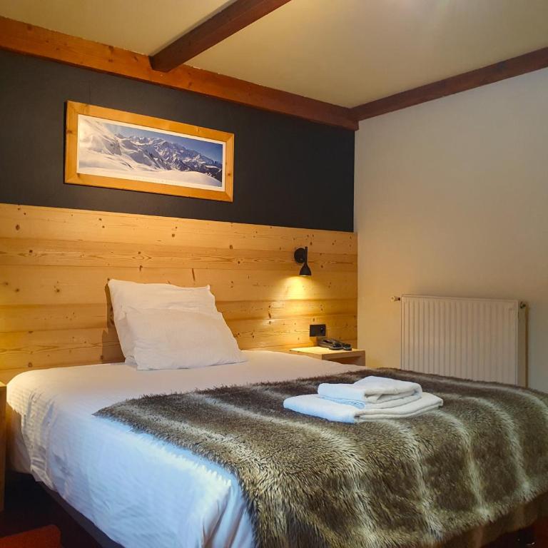 Chalet Hôtel du Bois - Chambre Double - Accessible aux Personnes à Mobilité Réduite - 2