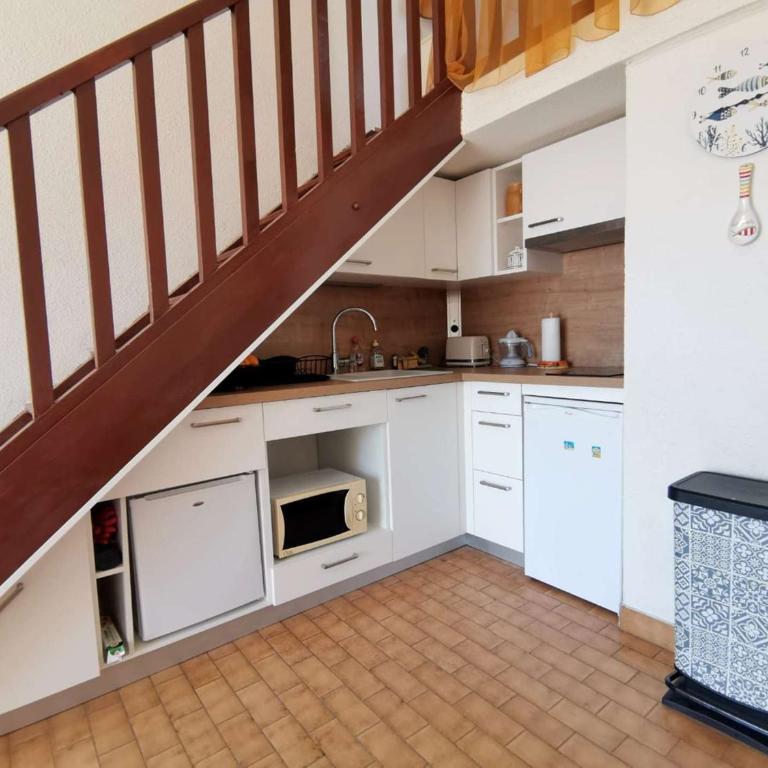 Grau d'Agde : Appartement T2 à 150m plage, parking, 4 pers - One-Bedroom Apartment - 2