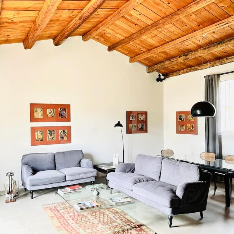 Loft Palermo Centro con terrazzo. Free parking - One-Bedroom House - 1