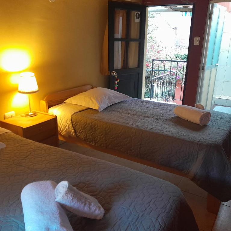 B&B Sun Gate - Habitación Doble con baño privado - 2 camas - 7