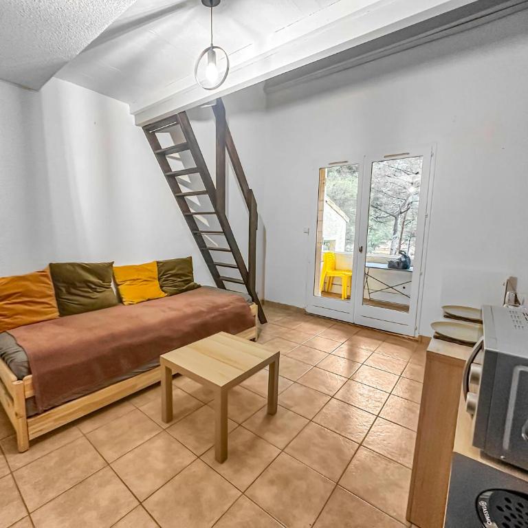 Plage à 5 min - A Bandol - Wi-Fi pro - Parking x2 - One-Bedroom Apartment - 11