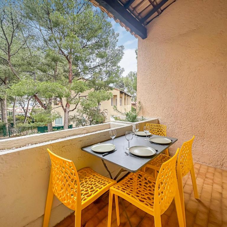 Plage à 5 min - A Bandol - Wi-Fi pro - Parking x2 - One-Bedroom Apartment - 8