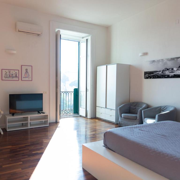Palazzo Mirelli - Camera King con Vista Mare - 1