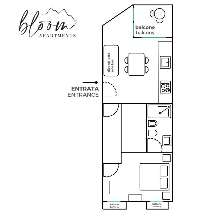 Bloom Apartments - Appartamento con 1 Camera da Letto - 4