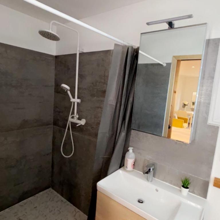 Chambre le Petit Olivier - Chambre Double avec Salle de Bains Privative - 13