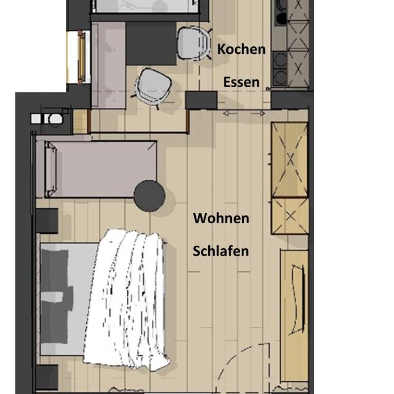 Miramonte - Apartment mit Balkon - 16