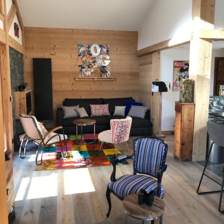 La Petite Galerie - Magnifique Duplex avec balcon vue montagne - Flumet - Apartment mit 3 Schlafzimmern - 23