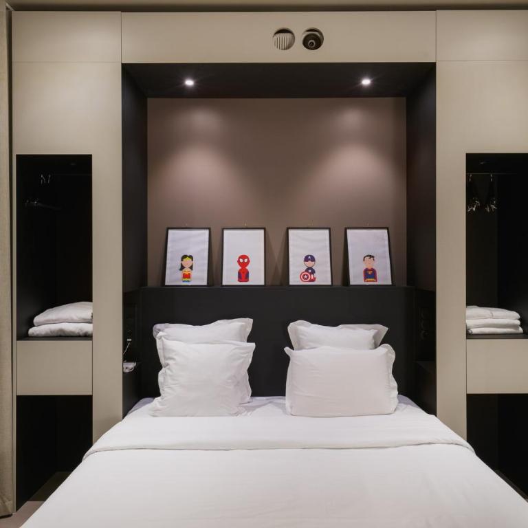 Maison Nô - Hôtel et Rooftop - Chambre Double sans Lumière Naturelle - 1