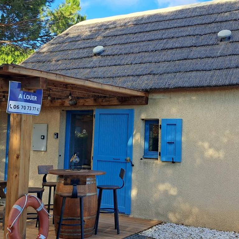 Fraîcheur sous les pins bord du lac marin et 800m mer joli mas de pêcheurs rénové 8 couchages - Haus mit 3 Schlafzimmern - 14