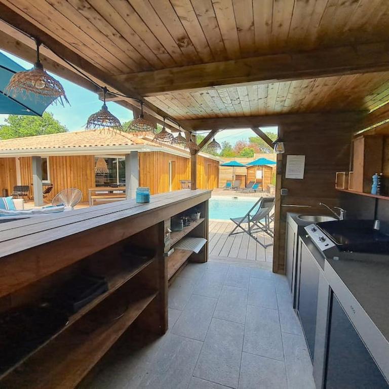Villa proche Golf d'Arcachon avec piscine chauffée - Villa - 12