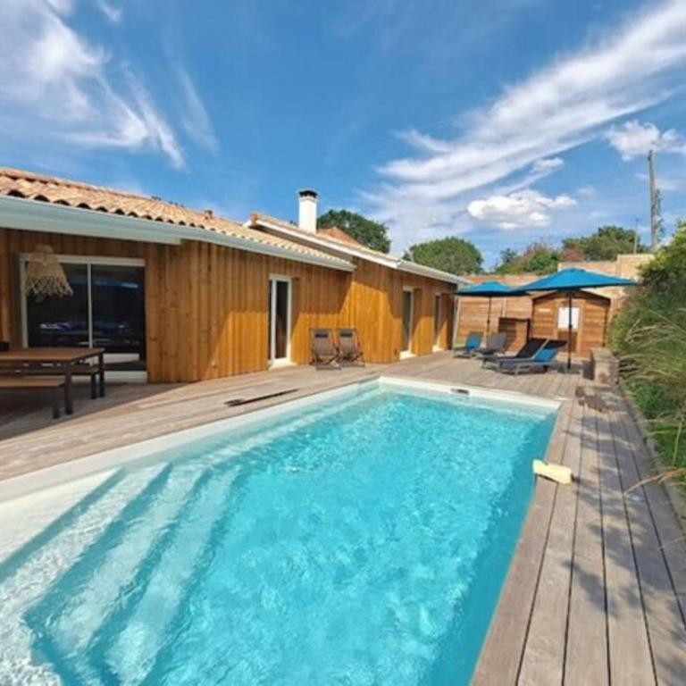 Villa proche Golf d'Arcachon avec piscine chauffée - Villa - 18