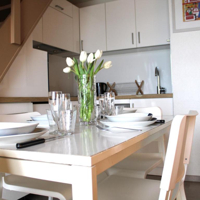 Duplex vue Océan- Piscine-Plage à pied - Two-Bedroom Apartment - 13