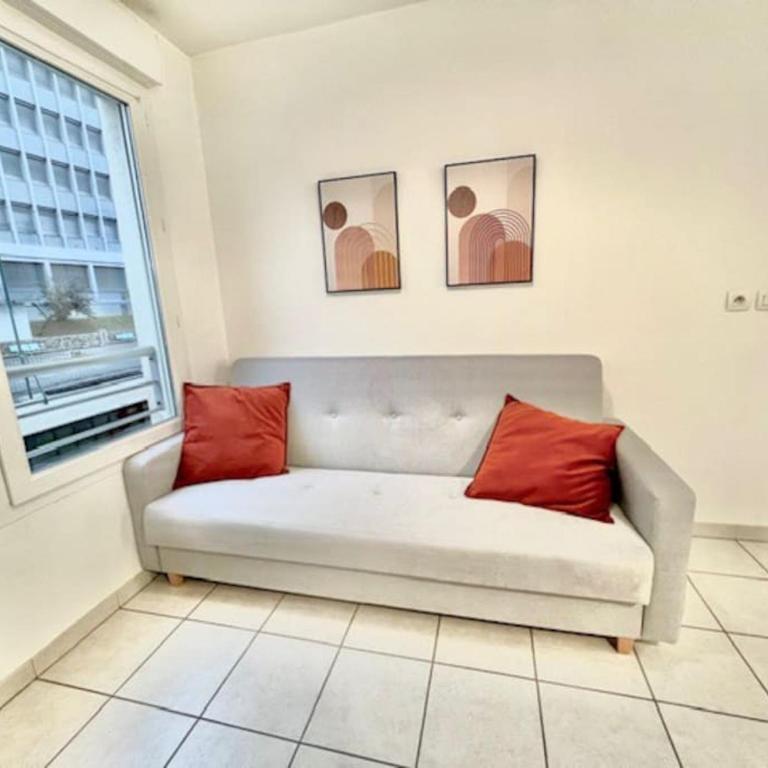 Appartement T2 centre ville, balcon - Appartement 1 Chambre - 8