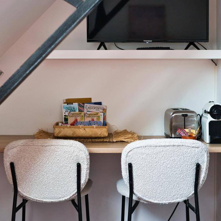 Charmant studio à deux pas de la gare - Le Nichoir - Appartamento con 1 Camera da Letto - 15