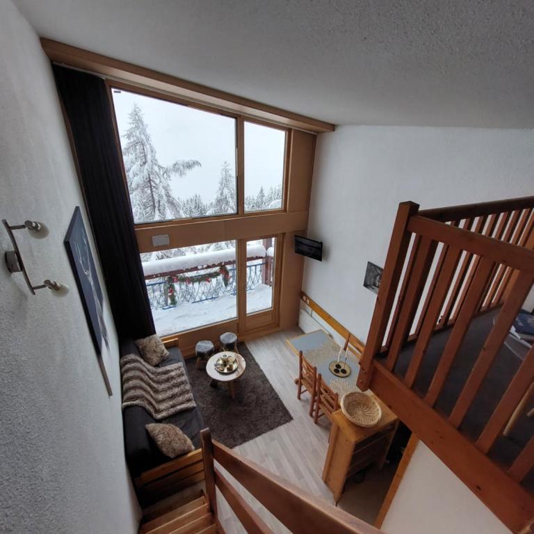 RESIDENCE LE RUITOR Duplex dernier étage vue panoramique classé 4 Cristaux Paradiski Piscine privée chauffée en ETE - Appartement en Duplex - 6
