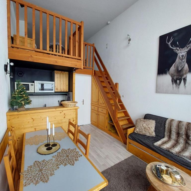 RESIDENCE LE RUITOR Duplex dernier étage vue panoramique classé 4 Cristaux Paradiski Piscine privée chauffée en ETE - Appartement en Duplex - 15