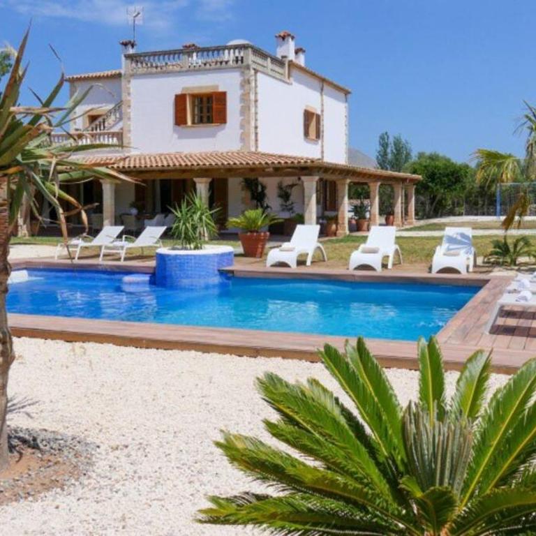Traumfinca PINTXITO, strandnah, XXL Pool, Klima, schnelles WIFI, GYM,Tischtennis, Volleyball - Casa de 5 dormitorios - 1