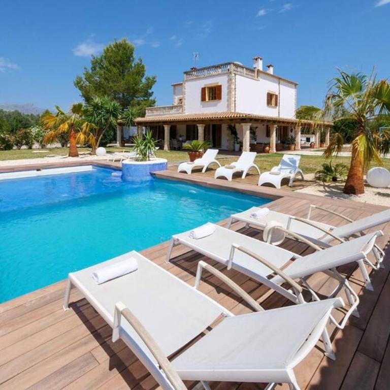 Traumfinca PINTXITO, strandnah, XXL Pool, Klima, schnelles WIFI, GYM,Tischtennis, Volleyball - Casa de 5 dormitorios - 12