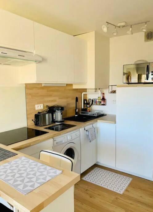 Studio Nala home Andernos avec terrasse, parking privatif, piscine dans résidence , wifi, ménage compris - Studio avec Terrasse - 10