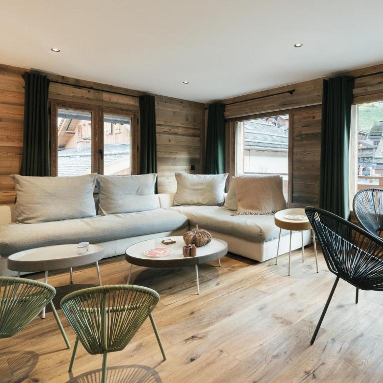 Appart 4★, 7 pers, La Clusaz centre, 3 ch, proche pistes - FR-1-304-206 - Appartement (6 Adultes) - 1