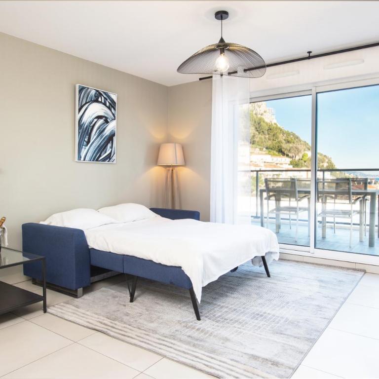 Luxueux appartement - Vue mer - Parking privé - BP - One-Bedroom Apartment - 8