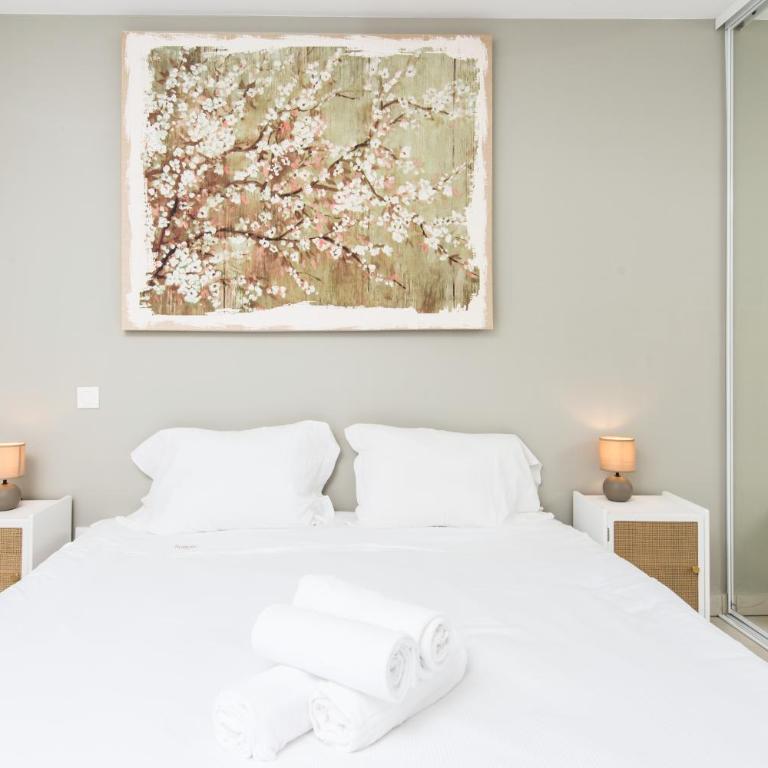 Luxueux appartement - Vue mer - Parking privé - BP - One-Bedroom Apartment - 18