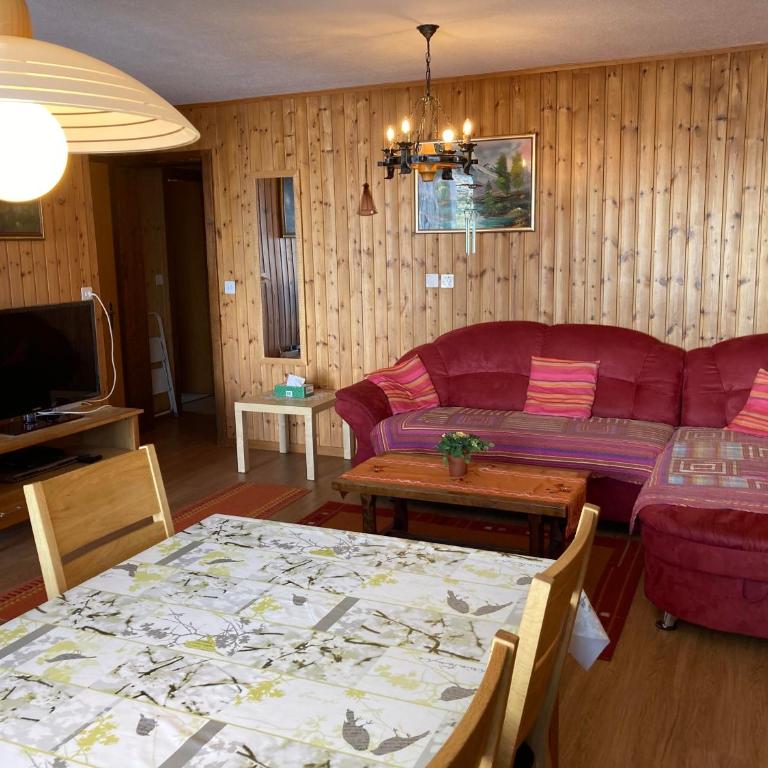 Chalet Sunnuterrasse - Apartment mit Dusche - 19