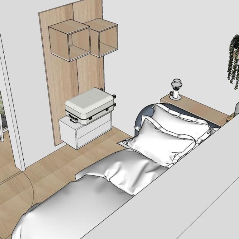 Studio Angelina im 3 OG 30 m² - Appartamento con 1 Camera da Letto - 3