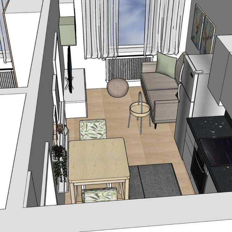 Studio Angelina im 3 OG 30 m² - Appartamento con 1 Camera da Letto - 5