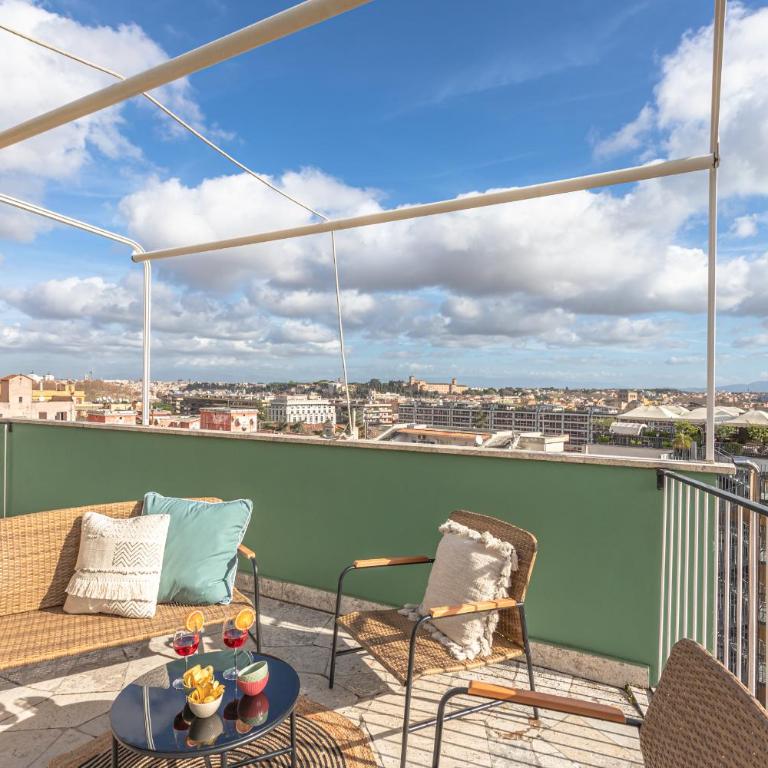 Viola Penthouse with Rome Panoramic View - Appartamento con 1 Camera da Letto - 26