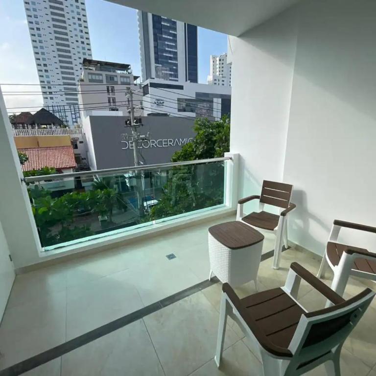 Miami Hotel Cartagena - Luxury Apartments - Apartamento con balcón - 21