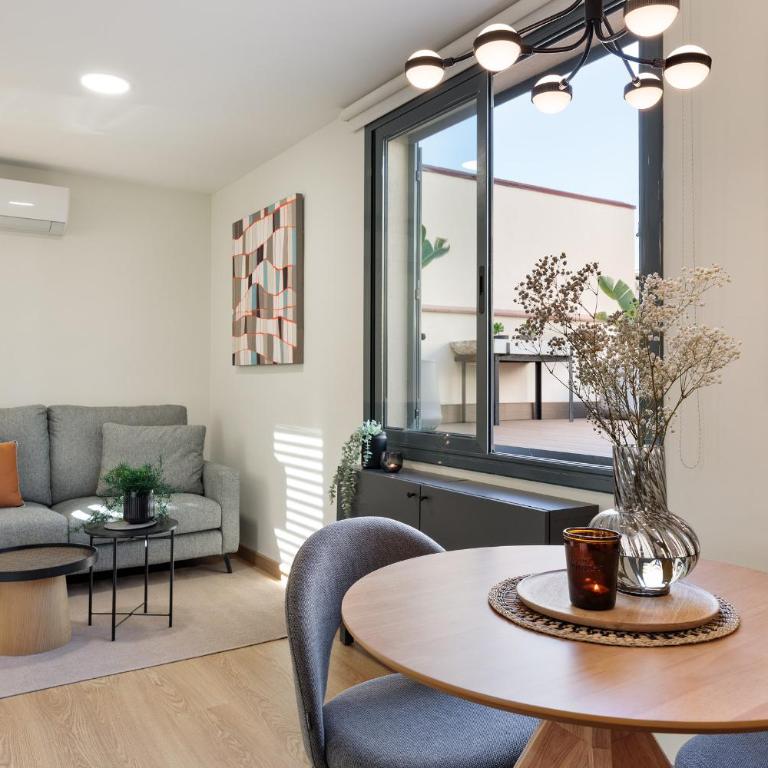 Apartments Barcelona & Home Deco Eixample - Two-Bedroom Penthouse Apartment - 11