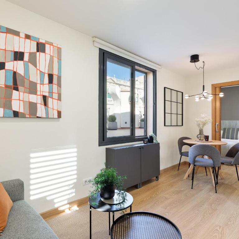 Apartments Barcelona & Home Deco Eixample - Two-Bedroom Penthouse Apartment - 13