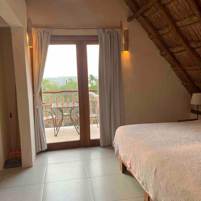 Depa CasaCalma. Zona tranquila y Techo de Palapa - One-Bedroom Apartment - 6