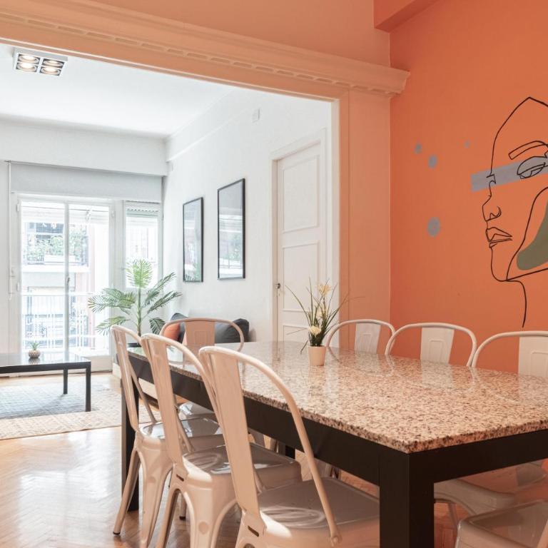 Fliphaus Charcas 2500 - 3 Bd 2 Ba In Recoleta - Apartamento de 3 dormitorios - 2