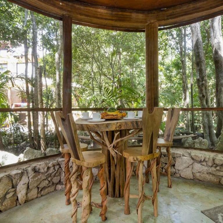 Palapa de la Selva with Cenotes - One-Bedroom House - 19