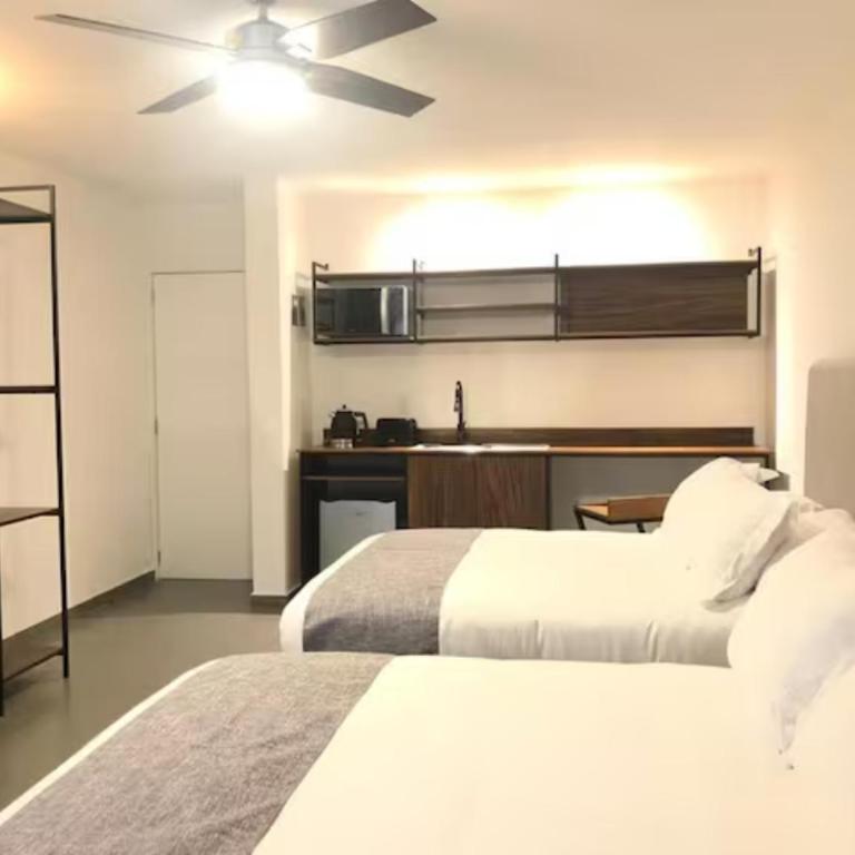 Urban Gran Plaza - Habitación Doble Deluxe - 2 camas - 3