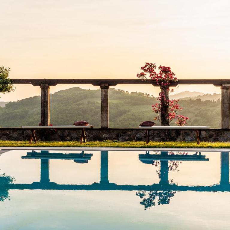 Villa Borbone in Pieve S. Stefano, Lucca - Villa con Piscina Privata - 8