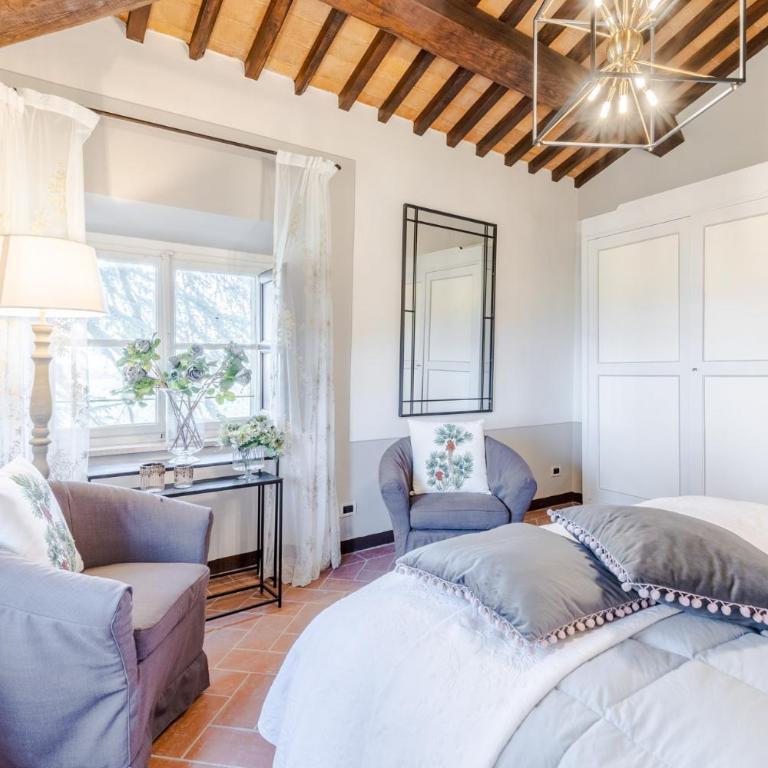 Villa Borbone in Pieve S. Stefano, Lucca - Villa con Piscina Privata - 29